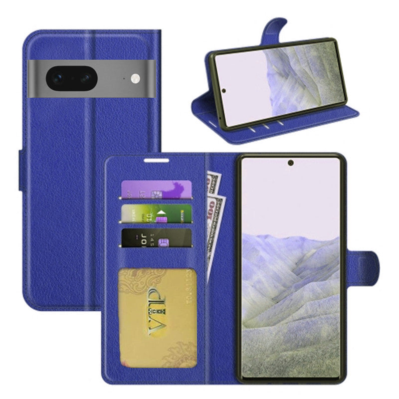Étui portefeuille folio en cuir pour Google Pixel 8A Étui portefeuille folio en cuir pour Google Pixel 8A